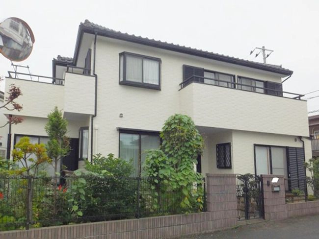 無機塗料による外壁塗装と屋根・バルコニー補修