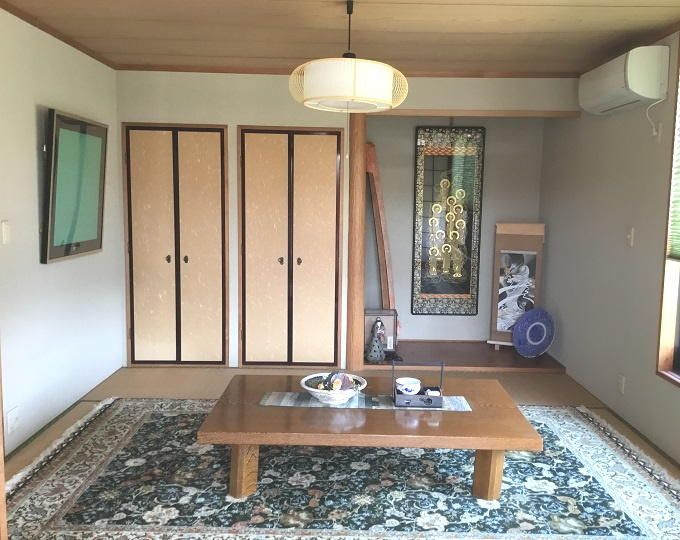 和室を介護・寝室用の洋室へ改築したリフォーム