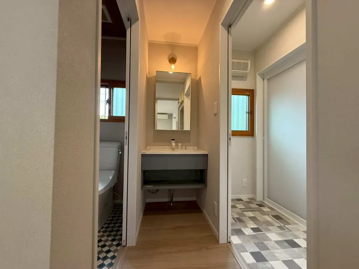 親世帯との同居に合わせた1階全面リノベーション