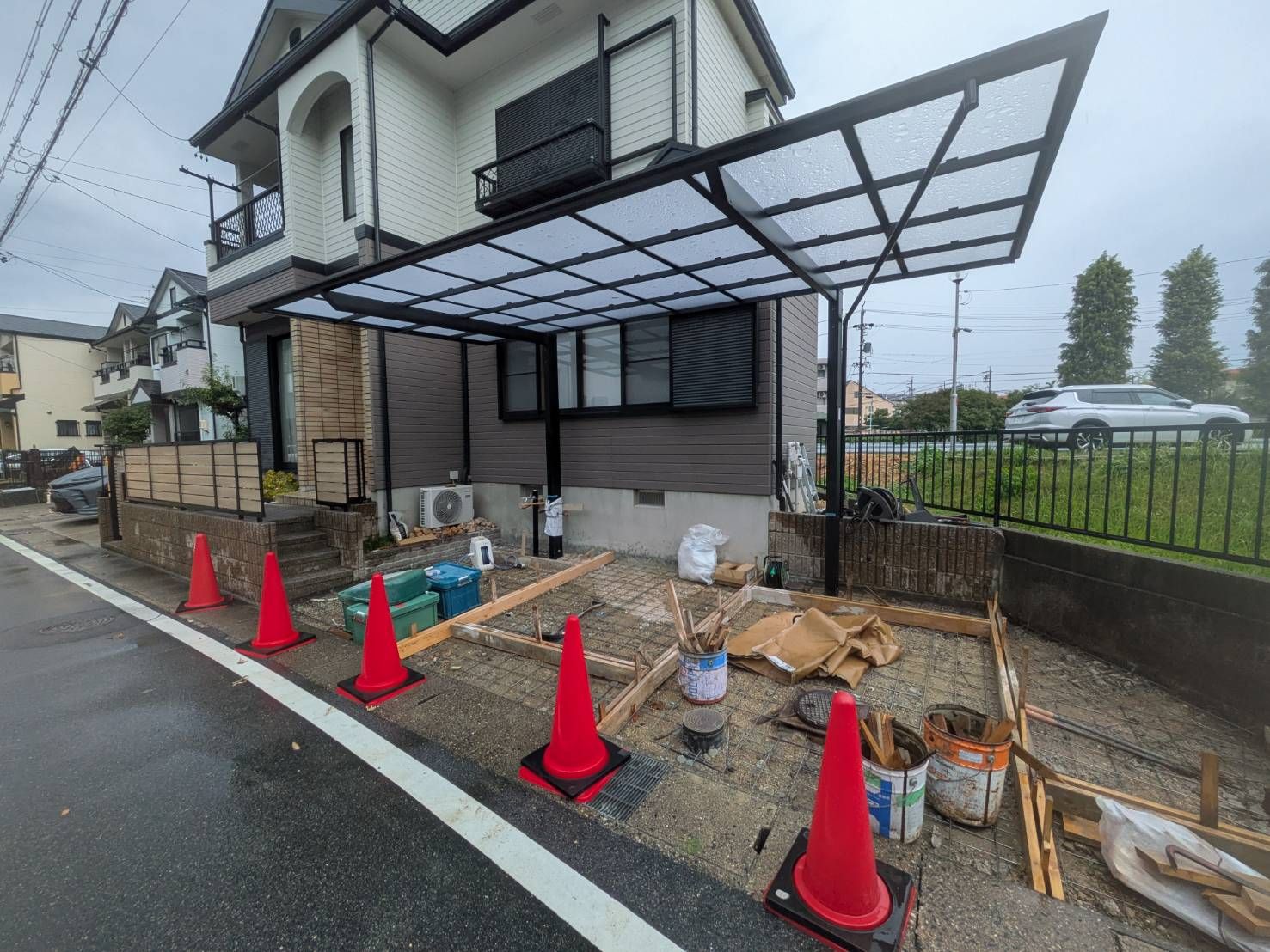 シンプルな外構
