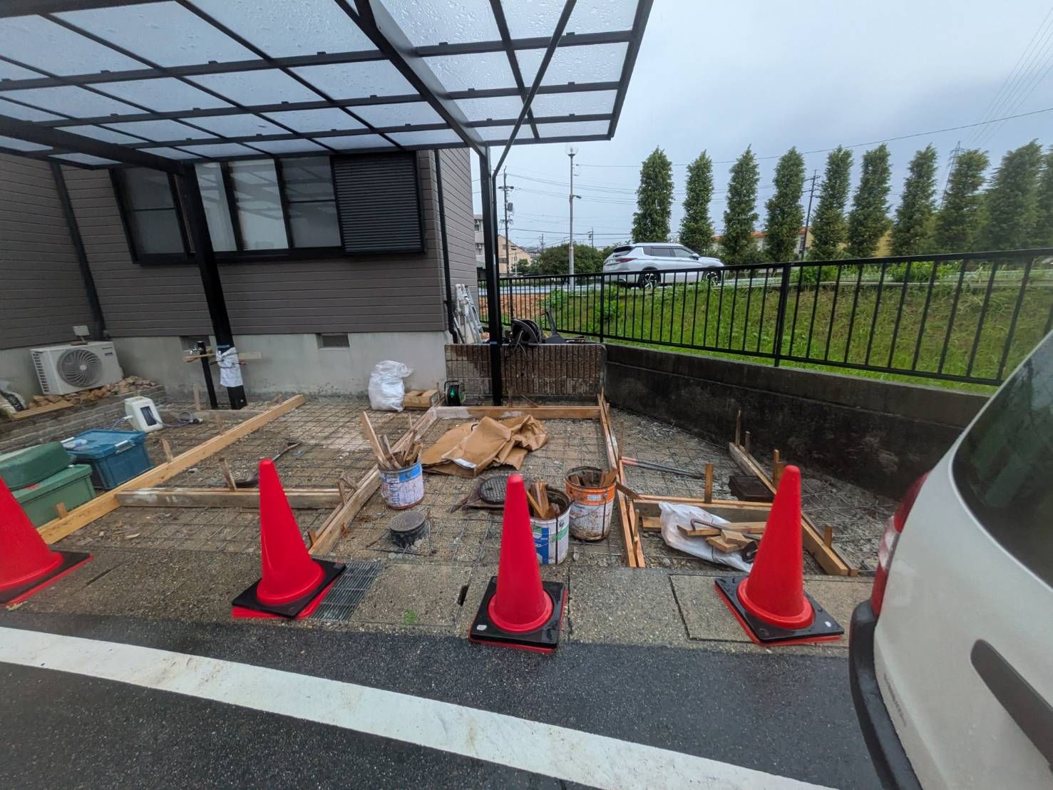シンプルな外構