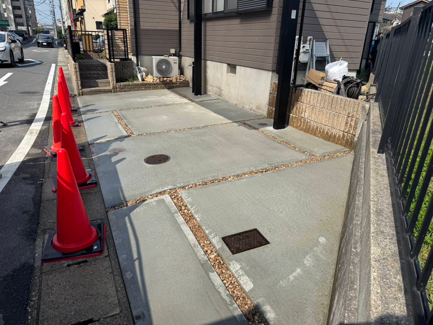 シンプルな外構