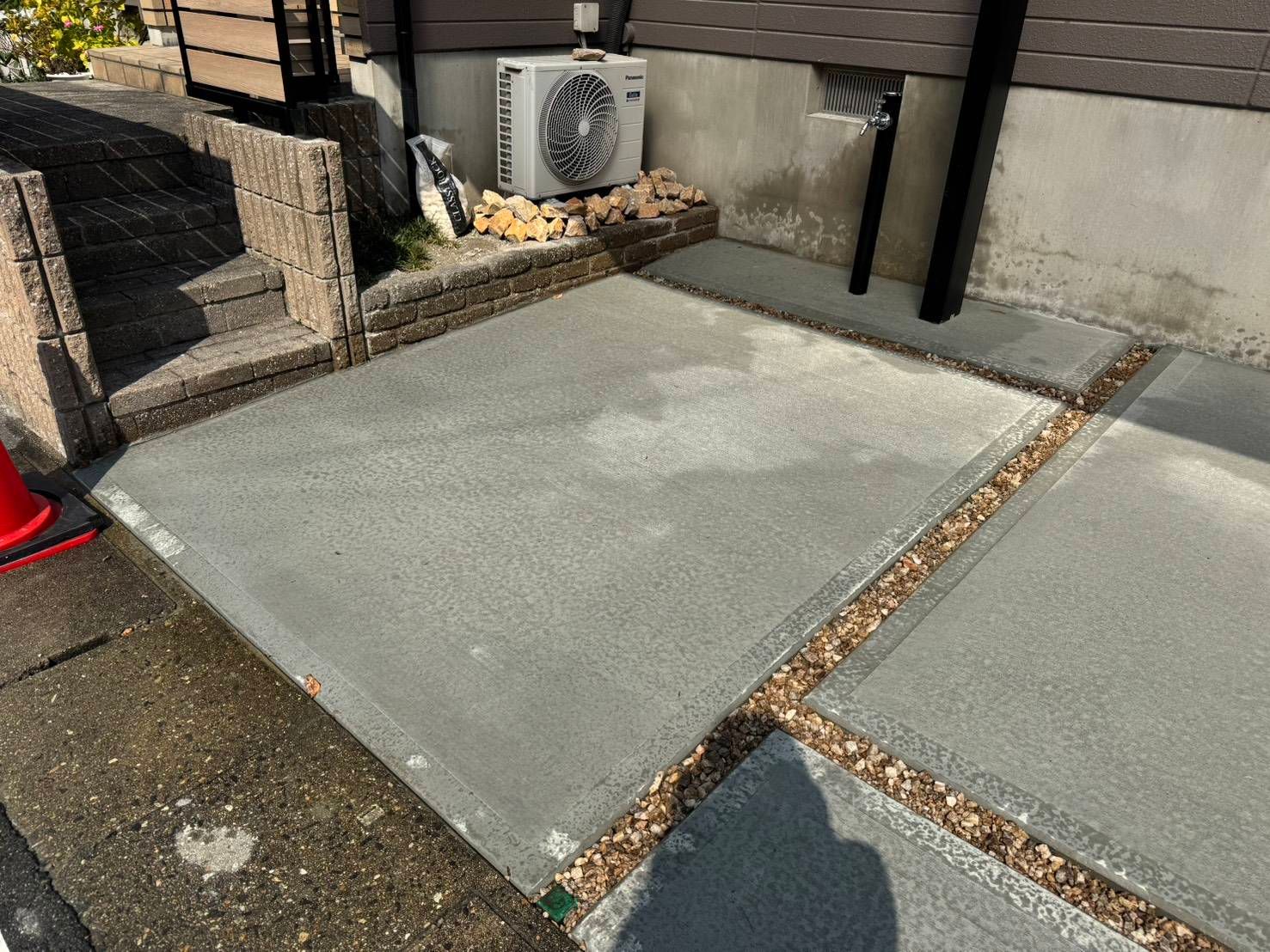 シンプルな外構