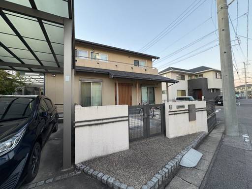 外壁4度塗り高級無機塗料リフォーム