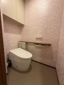 満開の桜のように華やぐ トイレリフォーム