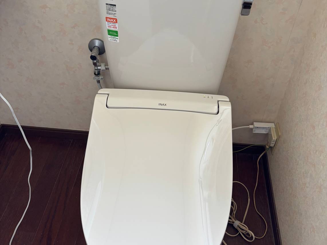 掃除しやすいトイレ