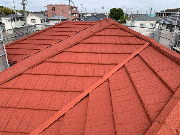 【仙台市太白区東中田】屋根カバー工事