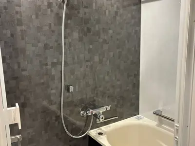 おしゃれな浴室になりました