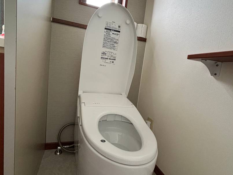 最新のトイレに