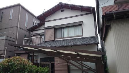 和風邸宅の意匠を引き立てる外装改修塗装工事