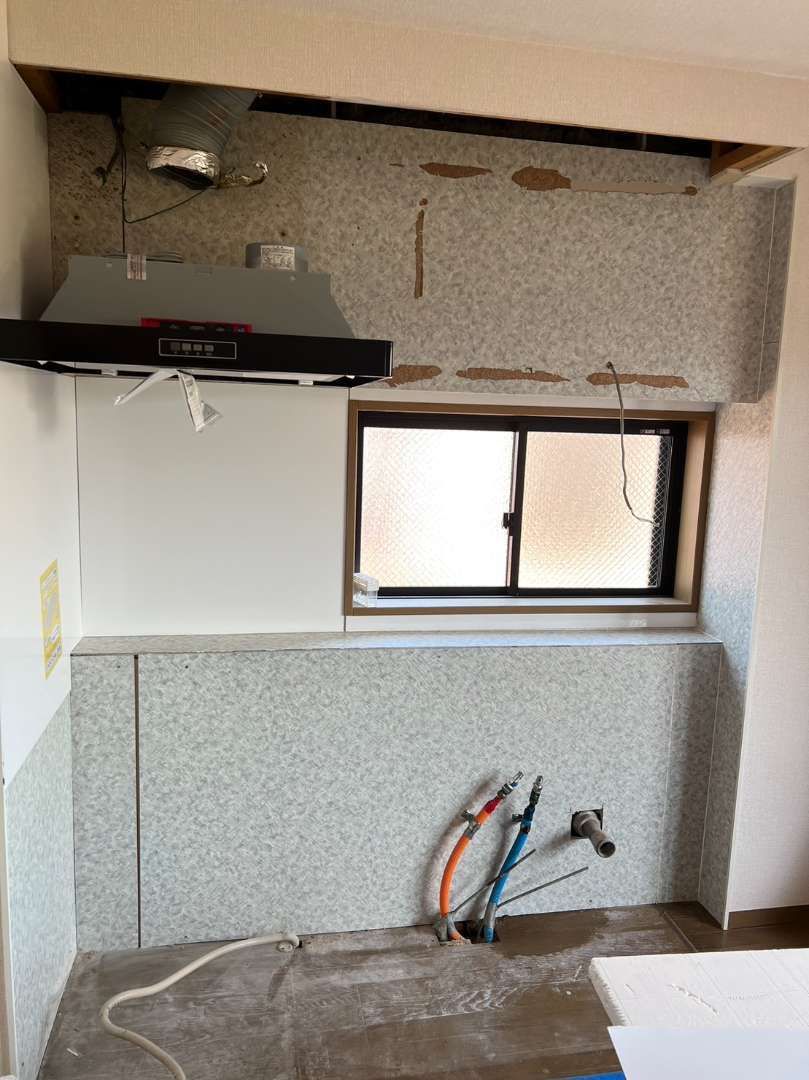 マンションのシステムキッチン交換リフォーム