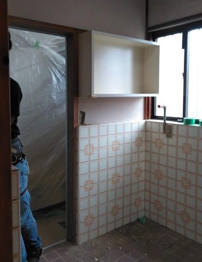 洗面所とトイレを統合した明るいバリアフリー空間