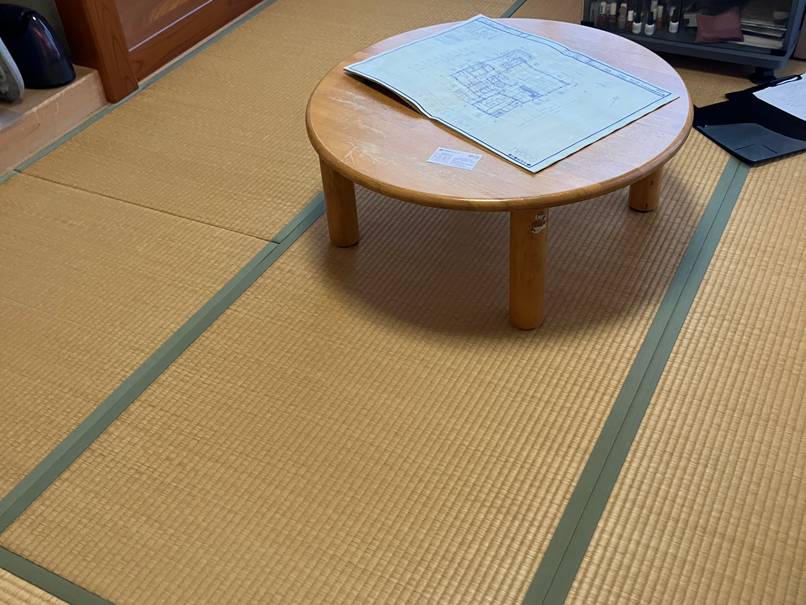 畳を張替えて明るい空間の和室に！