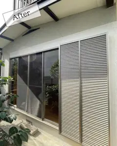 1階サッシ新替と雨戸・断熱仕様で快適生活