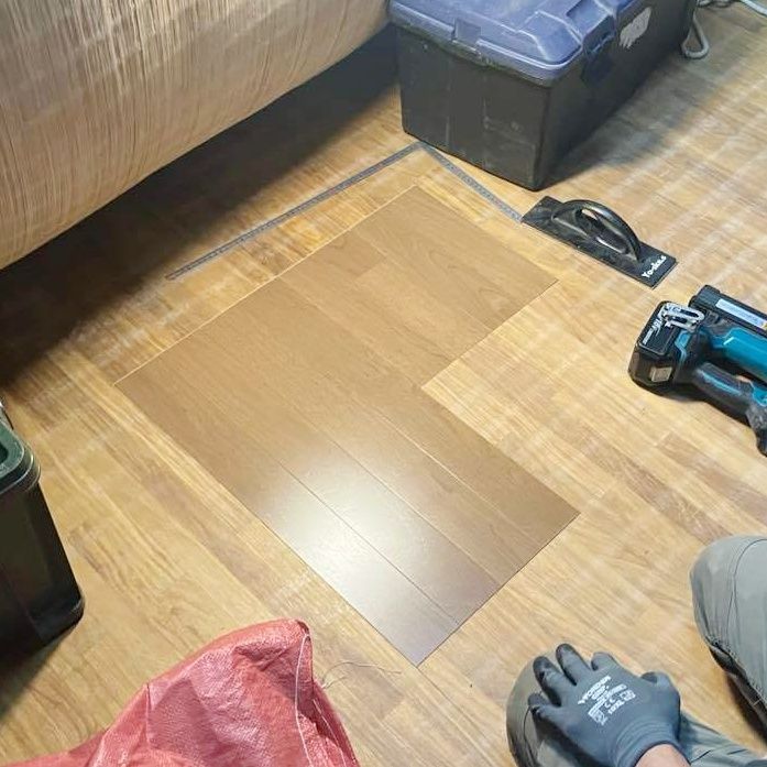 床の不具合を早く丁寧に補修し安心して使える空間に