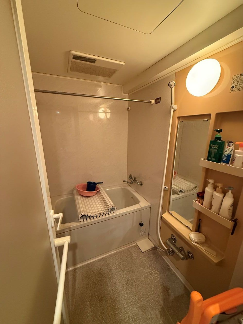 シンプルで使いやすい水回り