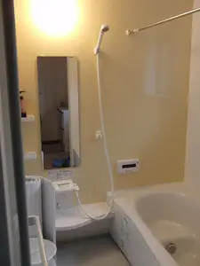 落ち着きのあるバスルーム