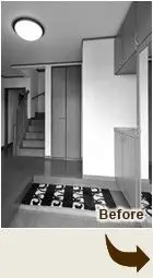 勉強スペースがあるリビング 家族で受験生を応援