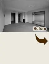 リフォーム＋DIYでグリーンが似合うナチュラルな空間に