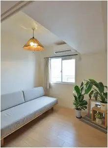 リフォーム+DIYでグリーンが似合うナチュラルな空間に