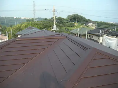 カバー工法で耐震屋根へ