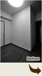 マンションリフォームで実現！明るくて高級感のあるLDK