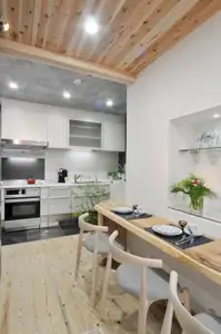 お客様に見せたいカフェのようなキッチン