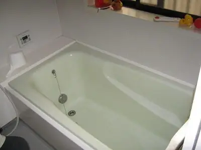 ステップ付きの浴槽