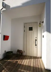 自然素材にこだわった家