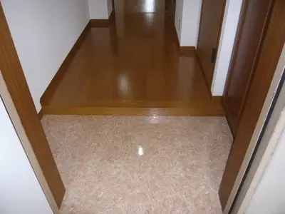 玄関土間をリフォームしました。