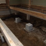 建物沈下修正工事
