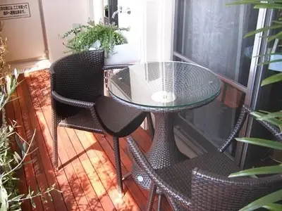 ベランダでアジアンリゾートを満喫のリフォーム事例