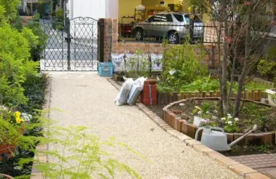 お子様が楽しめるようなエクステリアのリフォーム事例