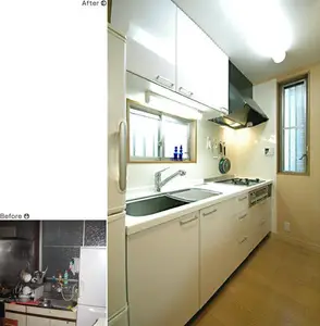 「温かい」木質仕上げと「暖かい」床暖房のリフォーム事例