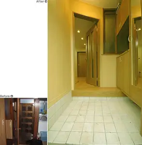 「温かい」木質仕上げと「暖かい」床暖房のリフォーム事例