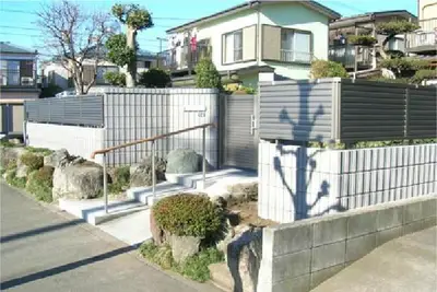 風情あるお庭を残した機能的な外構のリフォーム事例