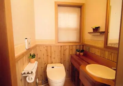 ゆっくりテレビも見れるトイレ