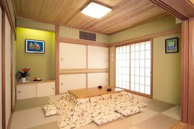 和室・リビング・ダイニング・キッチンが一つの部屋に