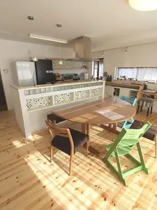 家族が集う二世帯住宅