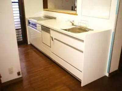 清潔感あふれるキッチン