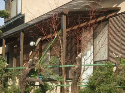 強風強化されたテラス屋根を作りました！