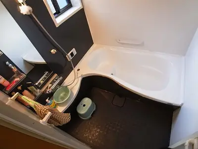 増築してゆったりとしたお風呂に