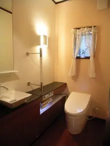 ホテルのようなこだわりのトイレ