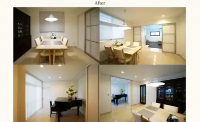 和と洋が調和するモダンリフォーム