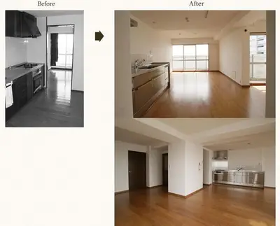 味わいのあるアンティークハウス
