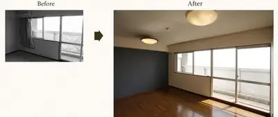 味わいのあるアンティークハウス