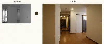 味わいのあるアンティークハウス