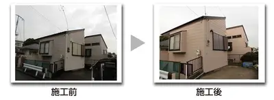 住まいの外壁を明るくリフォーム