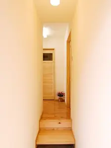 天然木を使ったぬくもりのある家