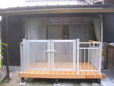 テラス設置工事